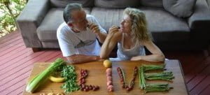 Lyza Saint Ambrosena and Cameron Monley eat Organic for healthy Juices